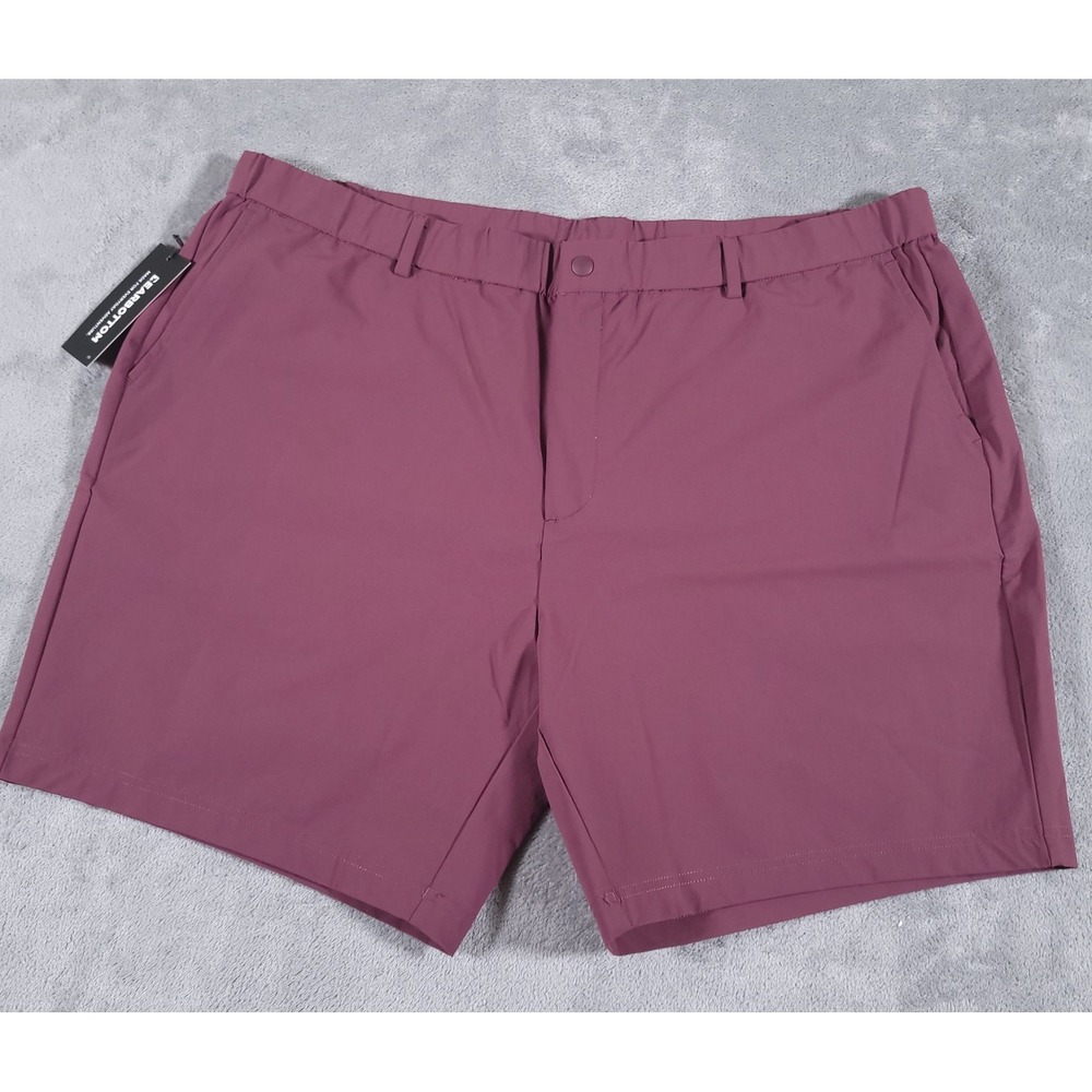 Bearbottom Tour Shorts Mens 2XL XXL Wine 7" Inseam Nylon Stretch NWT